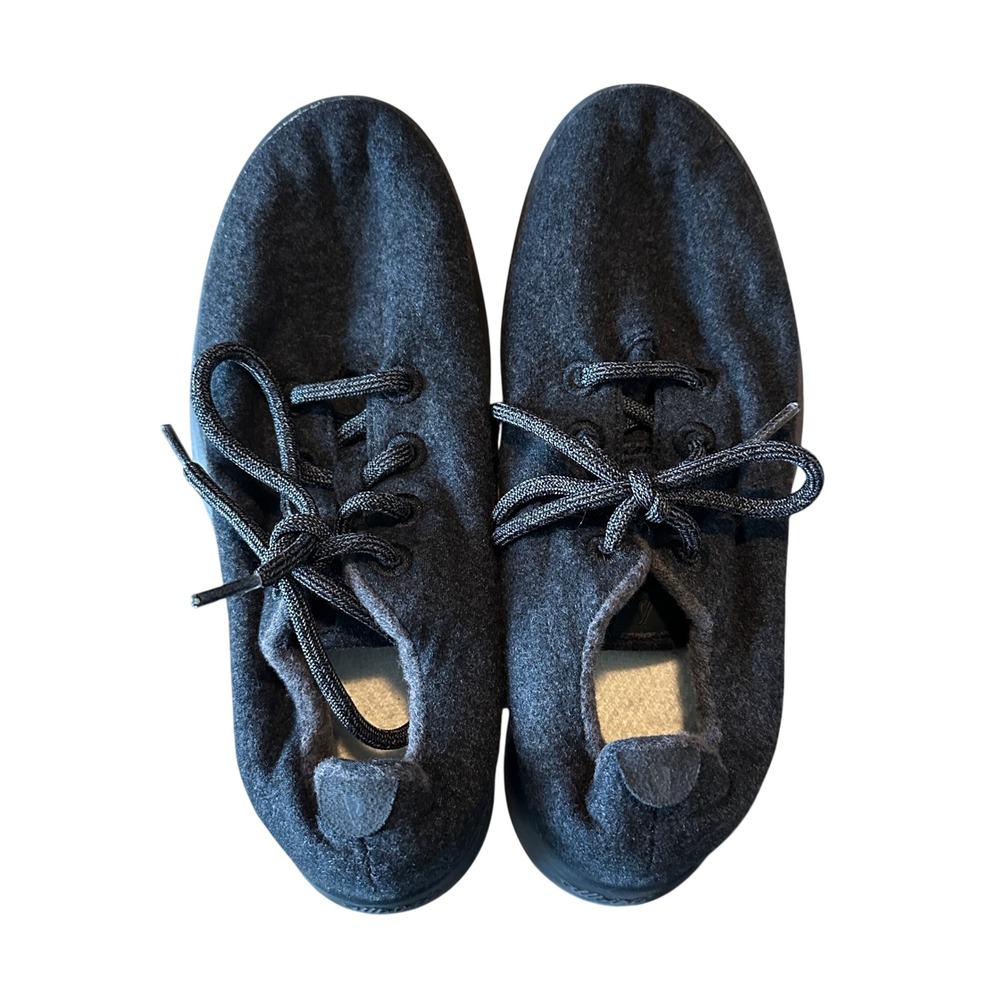 Allbirds Women Wool Runners Charcoal Grey Merino Wool Sneakers Size 8